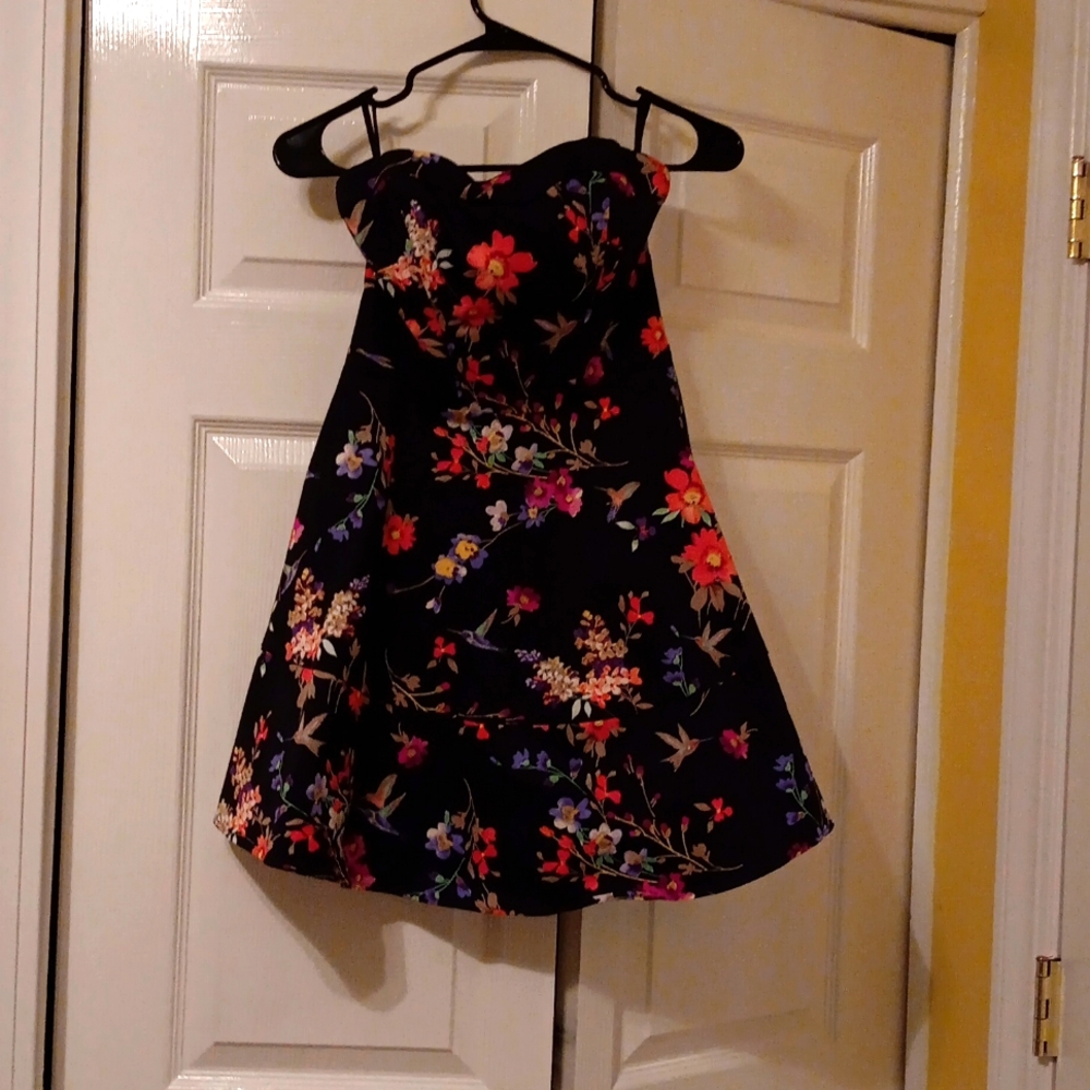 Express Size 2 Strapless Dress - image 1